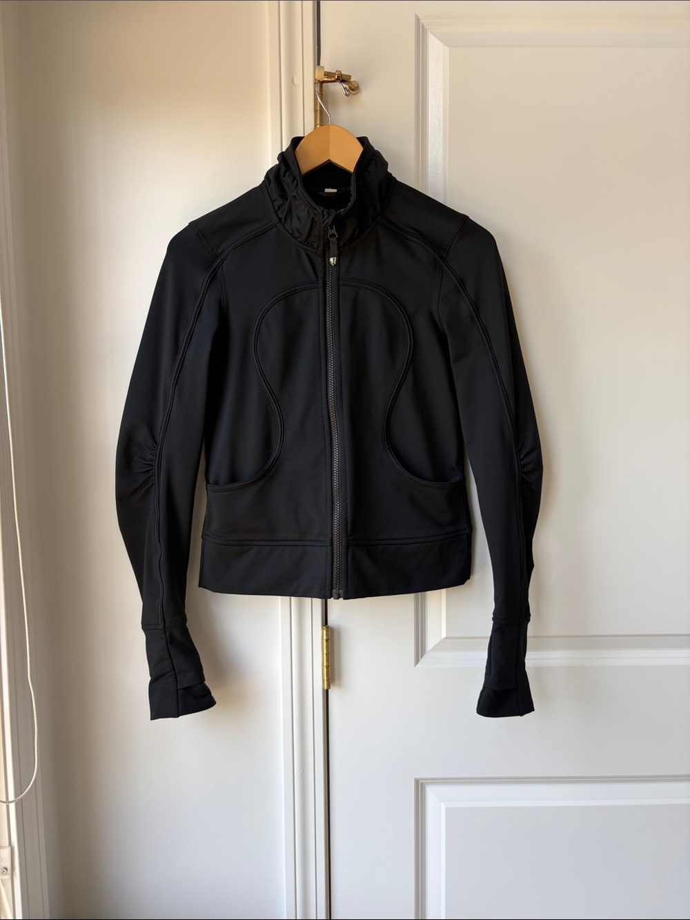 lululemon athletica Black Zip-Up Jacket